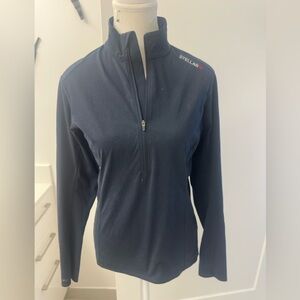 Stellar Works Navy Blue Women's Top